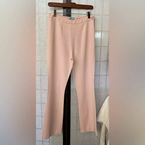 Prada Pants - Prada Pastel Pink Boot Cut Pants 38